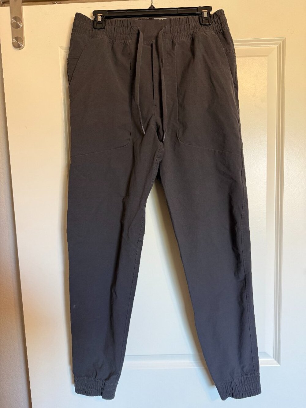 Lululemon Men's ABC Jogger Warpstreme Charcoal Gray Size Medium